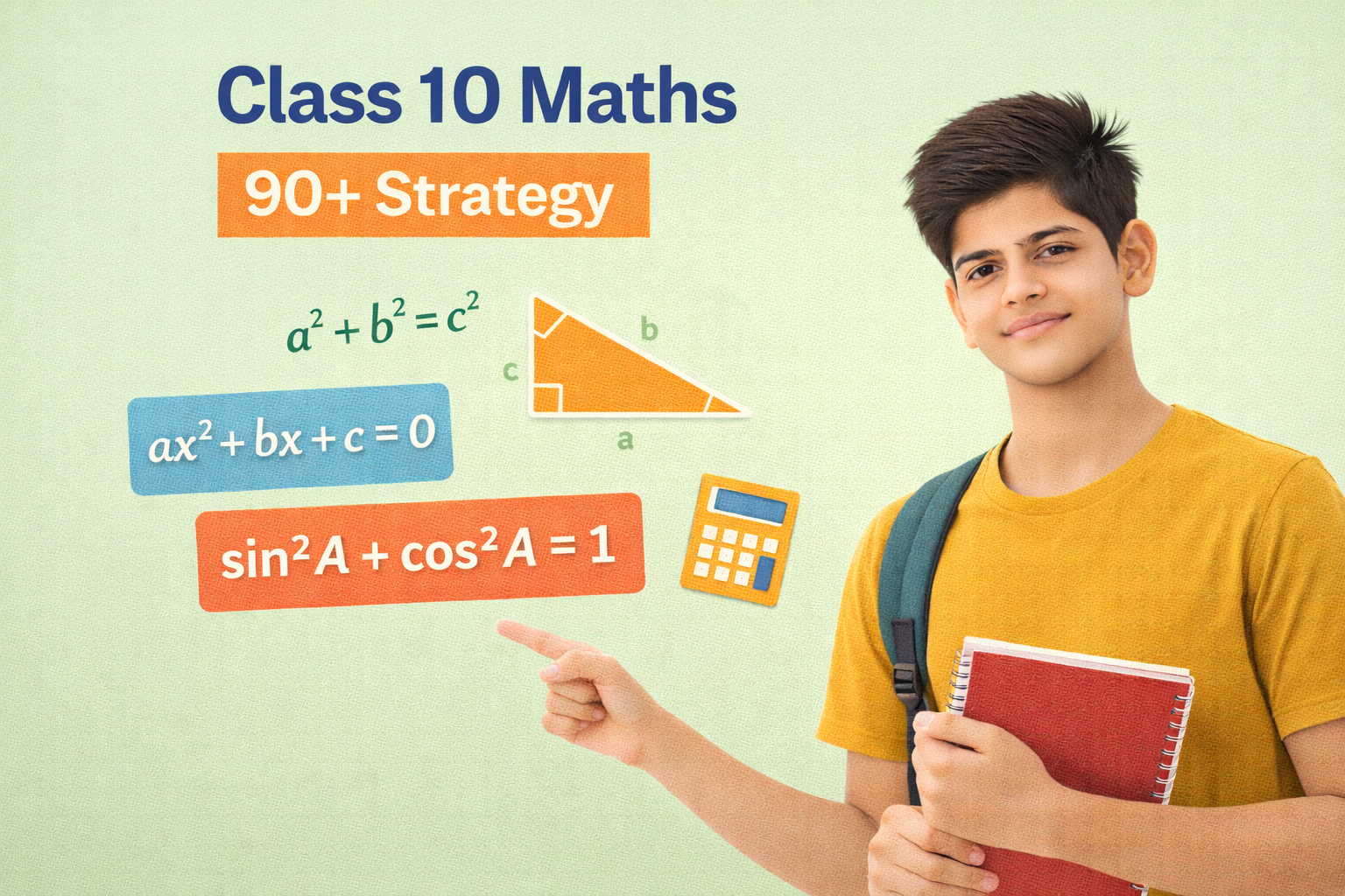Class 10 Maths Scoring Strategy: How to Get 90+ Marks in Board Exams ...